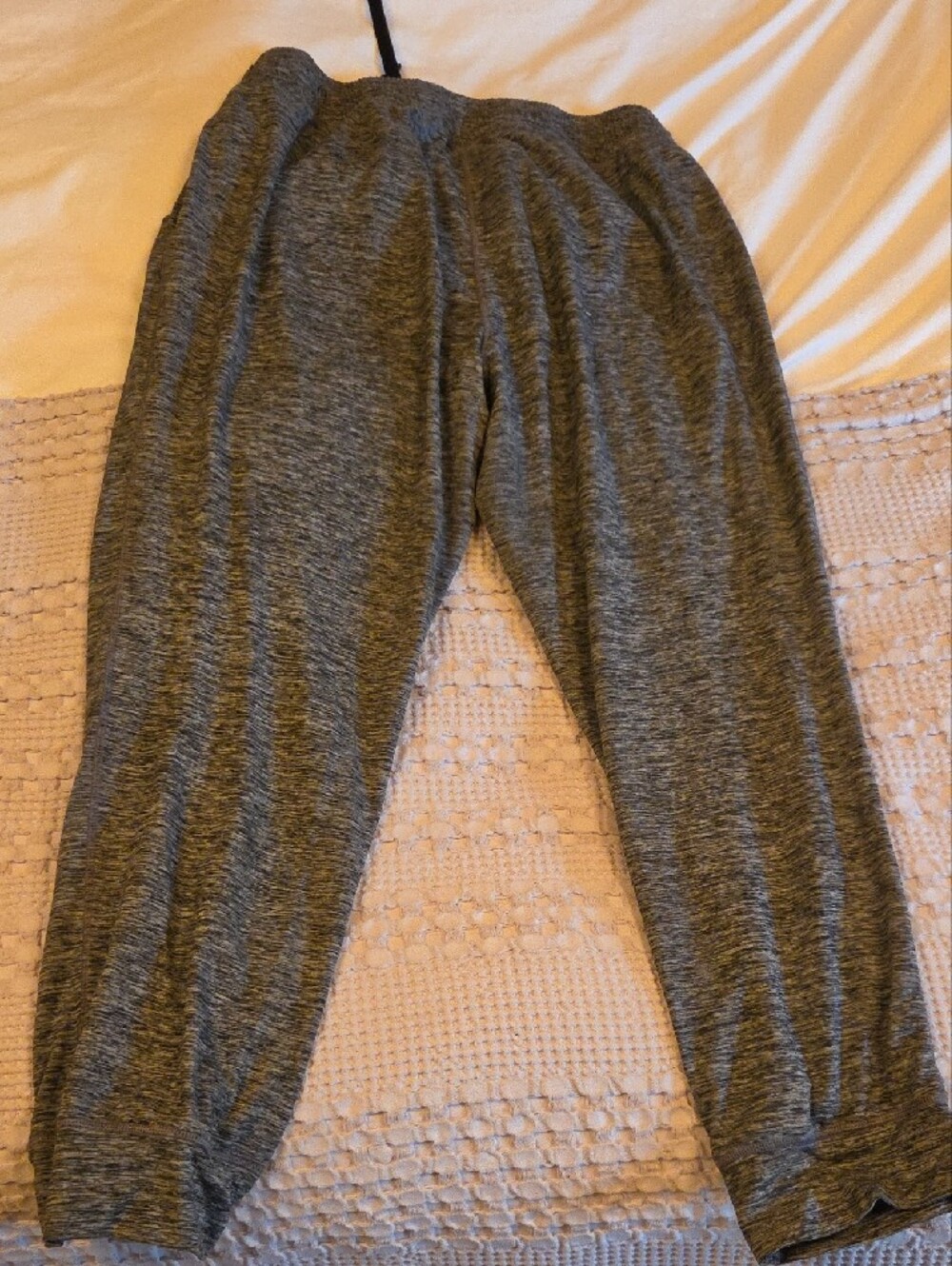 Gray Heather Jogger Pants - Xl - Picture 2 of 4